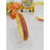 ราคา #กำไลเศษทองแท้พลอยทับทิมไข่ปลา (21382998945)