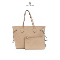 ราคา L V NEVERFULL MM BEIGE GIANT MONOGRAM CALF GHW (26530266417)