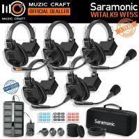 ราคา Saramonic WiTalk9 WT5S *ของแท้รับประกัน 1ปี* Full-duplex Wireless Intercom Headset System, หูฟังไร้สายอินเตอร์คอม (41358659040)