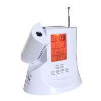 ราคา เดสก์ท็อปมัลติฟังก์ชั่นอิเล็กทรอนิกส์นาฬิกาปฏิทินถาวร LED Backlight นาฬิกาปลุกการฉายภาพดิจิตอลนาฬิกาวิทยุ FM (48405177030)