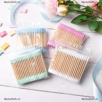 ราคา MeikoDeft 100 ชิ้น/ล็อต/ถุง Candy สี Double Headed Cotton Swabs Cotton Stick เครื่องมือแต่งหน้า VN (41927454104)