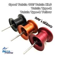 ราคา สปูนลึกแต่ง Spool Tatula 100 / Tatula Type-R / Tatula Type-R Yellow / Tatula HLC ของแต่งรอก สปูล (15504495392)