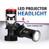 ราคา 2PCS รถ LED โปรเจคเตอร์ไฟหน้า H4 Fisheye หลอดไฟ Hi/Lo Beam ไฟหน้ารถจักรยานยนต์เปลี่ยน Y6 Y780 6000 K 4300 K (40963831649)