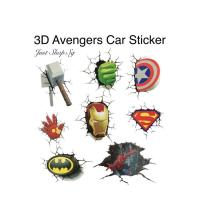 ราคา สจ มีสินค้า! สติ๊กเกอร์ 3D Marvel Superhero (48952593955)