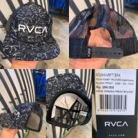 ราคา หมวก Trucker พิมพ์ลายสีดํา RVCA Foamy (8918760788)