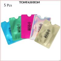 ราคา Tonfashion ซองใส่บัตรเครดิต อลูมิเนียม กันขโมย เพื่อความปลอดภัย 5 ชิ้น (25313854959)