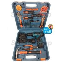 ราคา BOLID ชุดสว่านไฟฟ้าไร้สาย 12V พร้อมอุปกรณ์งานช่าง #0096 (1711063448)