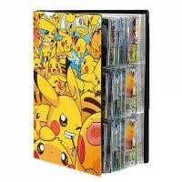 ราคา Pokemon Big Album Map 432pcs 9pocket Storage Card Book Notebook Grande Large Loaded Shiny Playing Game Binder Children G (23354382316)