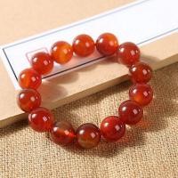 ราคา หินคาร์เนเลียน หินนำโชคสีส้มอมแดงโมรา สร้อยแขนคาร์เนเลียน หินแท้ ขนาด 8-12 By Lucky Stone4u Life (5362923981)