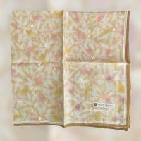 ราคา Pierre Balmain Paris ผ้าเช็ดหน้าแบรนด์ลายดอกไม้ (28479718383)