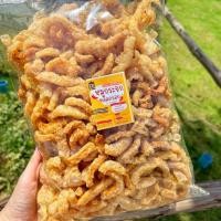 ราคา ขายดี!! พร้อมส่ง!! แคบหมูกระจก ทอดใหม่ กรอบ อร่อย 200g หมูกระจกติดมัน หมูกระจก แคบหมู ของฝาก ขนมปีใหม่ ของขวัญ กากหมู (25229717636)