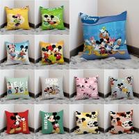 ราคา ปลอกหมอนลายการ์ตูนมิกกี้เมาส์โยนปลอกหมอนพิมพ์ลายด้านเดียว (ไม่มีแกน) (27812433424)