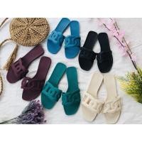 ราคา รองเท้าแตะแบบสวมสไตล์HERMES (5655574039)