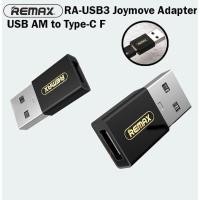 ราคา Otg Remax Joymove Adapter Connector Type C to USB / USB to Type C - RA-USB3 (27772327199)