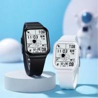 ราคา นาฬิกานักเรียนกีฬานาฬิกาเดินนักเรียนมัธยมต้นนาฬิกาวัยรุ่นผู้ชายผู้หญิงนาฬิกาปลุกกันน้ํานาฬิกาอิเล็กทรอนิกส์ (52853894998)