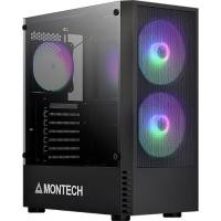 ราคา MONTECH X2 Mesh Mid Tower Case fits ATX with Tempered Glass Black (41172747407)
