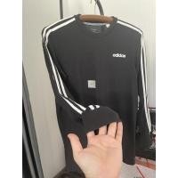 ราคา เสื้อยืดมือสองแขนยาว adidas ของแท้100% สีดำ/อก 40 ใส่ได้ทั้งชายหญิง (17744514274)