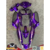 ราคา ชุดสี YAMAHA NOUVO MX สีม่วง งานเทียม ทำสีระบบ 2K (10268658907)
