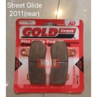 ราคา GOLDFREN ผ้าเบรคหน้า-หลัง Harley Davidson Street Glide / Road Glide (23022757232)