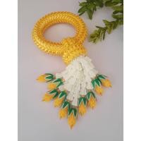 ราคา พวงมาลัยริบบิ้นขอบทอง พวงมาลัยวันแม่ พวงมาลัยวันพ่อ พวงมาลัยไหว้พระ พวงมาลัยไหว้พระหน้ารถ (23566824442)