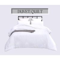 ราคา ผ้านวมและผ้านวม Single Queen King Hotel สีขาวผ้านวมปลอกหมอนหนุน Sarung Bantal (57803615231)