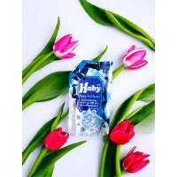 ราคา น้ำยาปรับผ้านุ่ม Haby Happy Snow สีฟ้า 540 มล. (22779949997)