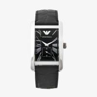 ราคา Emporio Armani นาฬิกาข้อมือผู้ชาย Classic Black Dial Black รุ่น AR0143 (6035955232)