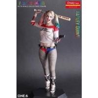 ราคา Suicide Squad Harley Quinn JOKER Crazy toys 1/6 PVC Action Figure ชุดผ้า 28cm (20517801997)