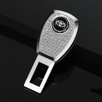 ราคา Toyota หัวเข็มขัดนิรภัย หัวเข็มขัดนิรภัยสำหรับรถยนต์ สไตล์ไรน์สโตน ขยายเข็มขัดนิรภัย (20777534241)
