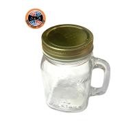 ราคา **ขายราคาเท** ขวดโหลแก้วหูจับ ใส่กาแฟ เครื่องดื่ม โหลแก้วฝาปิด (27581999854)