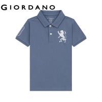 ราคา GIORDANO เสื้อโปโลเด็ก Junior's Slim 3D Lion Polo 03015222 (52203227597)