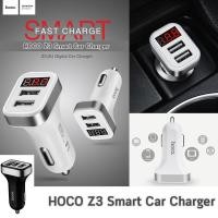 ราคา Hoco Z3 Car Charger LCD 2USB หัวชาร์จโทรศัพท์ในรถ หน้าจอLCDดิจิตอลแสดงตัวเลข (674785903)