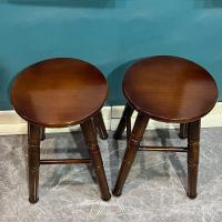 ราคา ไม้เนื้อแข็งอุจจาระต่ําครัวเรือนชุดประเทศอเมริกันด้อย6รอุจจาระอุจจาระสูงแต่งตัวห้องนั่งเล่นอุจจาระรับประทานอาหารโต๊ะกาแฟรอบอุจจาระที่เดินทางมาพักผ่อนบาร์บีคิว4 (53505582103)