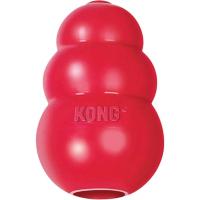 ราคา KONG Classic Stuffable Dog Toy - Fretch & Chew Toy for Dogs - Treat-Filled Capbilities & Irratic Bounce for Extended Play Time - วัสดุยางธรรมชาติทนทาน - สําหรับสุนัขขนาดกลาง (55153379130)