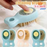 ราคา [จัดส่ง 3-5 วัน]แปรงทําความสะอาดแบบกดเพื่อหนาแน่นรูปปลา | เครื่องขัดพื้นอเนกประสงค์พลาสติกทนทานสําหรับจานผักผลไม้ | เครื่องมือห้องครัวและห้องน้ํา (41728248839)