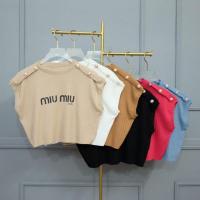 ราคา พร้อมส่ง‼️เสื้อครอป Miu Miu ผ้าไหมพรม ดีเทลสุดสวยยย (11825805719)