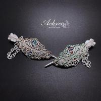 ราคา กิ๊ปปิ่นปักผมลงยาเงินแท้ 92.5% เครื่องประดับเงินแท้ กิ๊ปติดผม (7268638494)