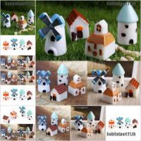 ราคา COD[HAB]DIY Windmill House Garden Plant Decor Micro Dollhouse Ornament (2861902160)