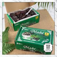 ราคา อินทผาลัม Madu (เขียว) อบน้ำผึ้ง หวาน 450 กรัม ยกลังมี 12 กล่อง (24113964699)