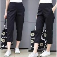 ราคา กางเกงผ้าโรเชฟ5ส่วนสีกรม (7354095436)