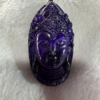 ราคา ธรรมชาติแอฟริกาใต้ ชูจูไล แกะสลักเจ้าแม่กวนอิมจี้รอยัลสีม่วงธรรมชาติแอฟริกาใต้ ชูจูไล แกะสลักเจ้าแม่กวนอิมจี้ พระราช สีม่วง 12.15 (57503088122)