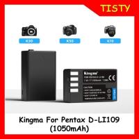 ราคา KingMa Rechargeable Lithium battery For D-LI109 Battery And Pentax K500 K50 K30 Digital Camera (41475000137)