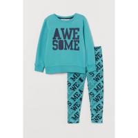 ราคา H&M(เอชแอนด์เอ็ม) ชุดเข้าเซ็ตพิมพ์ลายแพ็ก 2 ตัว เด็กผู้ชาย 0881130_3 (44452147490)