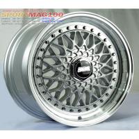 ราคา ล้อแม็กซ์ BBS RS สีซิลเวอร์ขอบกระจก 7.5-16นิ้ว 4รู100/108 ET35 (22213906382)