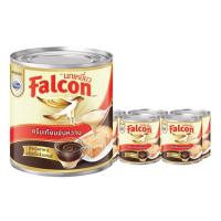 ราคา นกเหยี่ยว ครีมเทียมข้นหวาน 370 กรัม / นมข้นจืด 375 กรัม x6 กระป๋อง (40609236486)