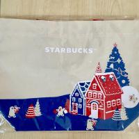 ราคา กระเป๋าผ้า Starbucks ของใหม่แท้ 100% Christmas Bag ลายใหม่ 2025 (3410344757)