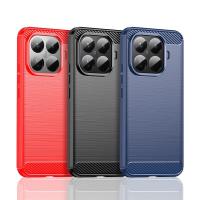 ราคา Carbon Brushed Casing สําหรับ Xiaomi 15T 17 Pro Max 14 15 Ultra/Pro Mi 13T 14T 15T Pro Mi15T Mi17 Pro Max Mi 14 Civi 4 Pro Soft Phone Case (25747701049)
