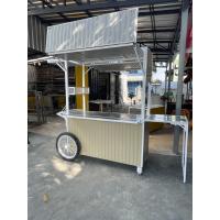 ราคา รถเข็นกึ่งซุ้ม ขายน้ำขายอาหาร มีบาร์ข้างยื่นออกมาอีก 70 เซนต์ มีตู้เก็บของประตูบานสไลด์ (44308784678)