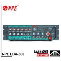 ราคา เพาเวอร์มิกเซอร์ NPE LDA-300 POWERMIXER LINE lda-300 แอมป์เสียงตามสาย ใช้ได้ทั้งไฟบ้าน 220V ไฟรถ DC12V (12205781728)