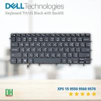 ราคา อะไหล่ OEM คีย์บอร์ดโน๊ตบุ๊ค มีไฟ Backlit (TH/US) สำหรับ DELL XPS 15 9550 9560 9570 / Precision M5510 M5520 5530 5540 (41074858335)